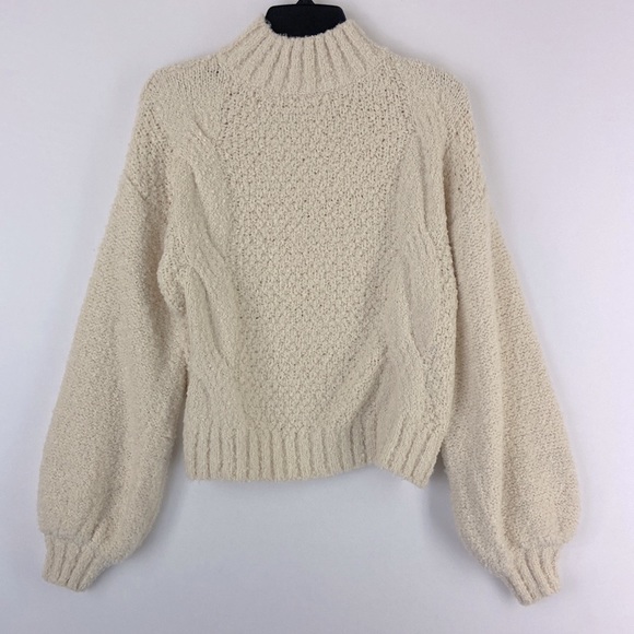 Lovers and Friends Prarie Sweater in Ivory Size XS - Picture 4 of 8